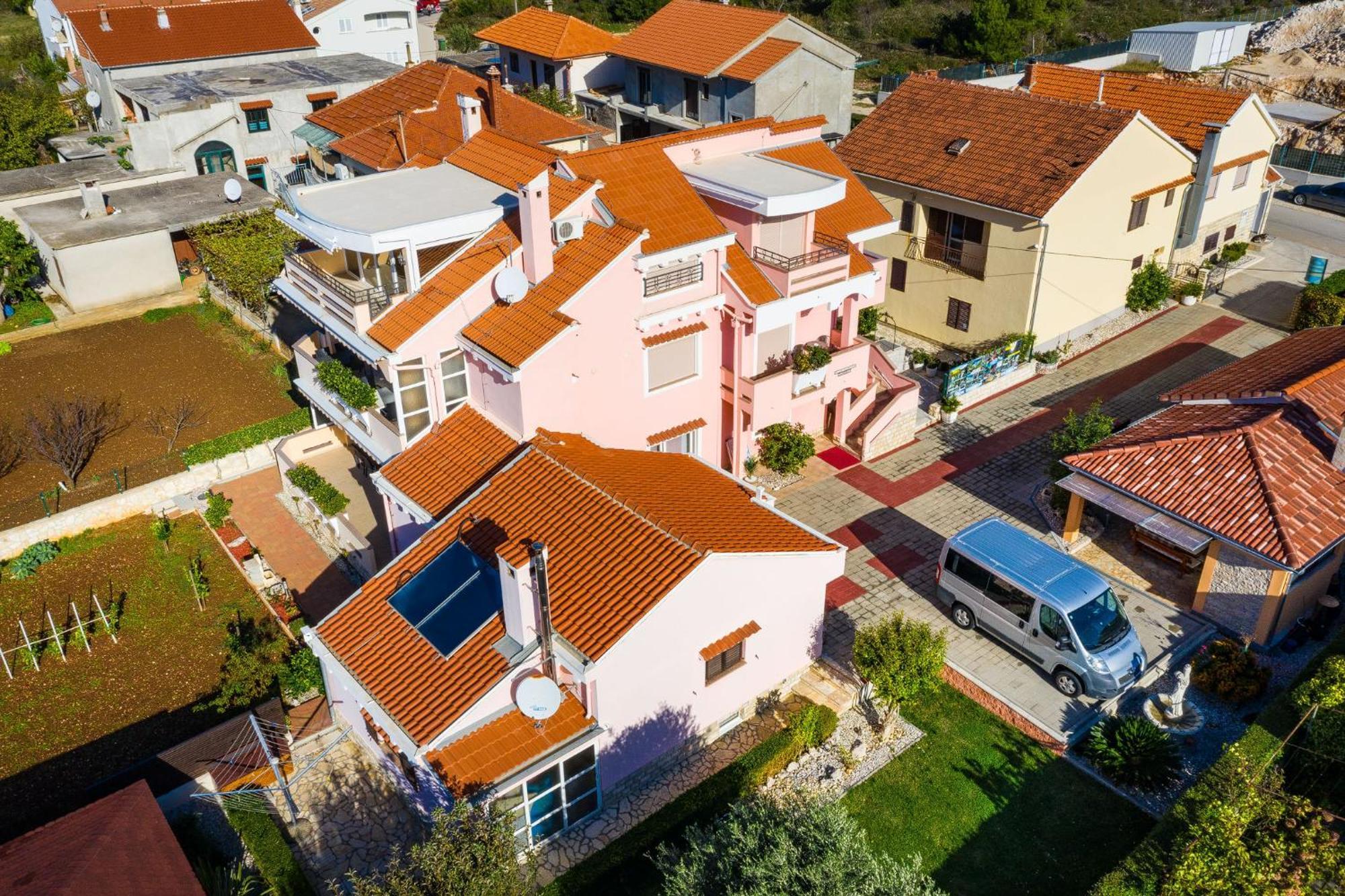 Villa Dalmatina Zadar Mit Pool Exterior photo