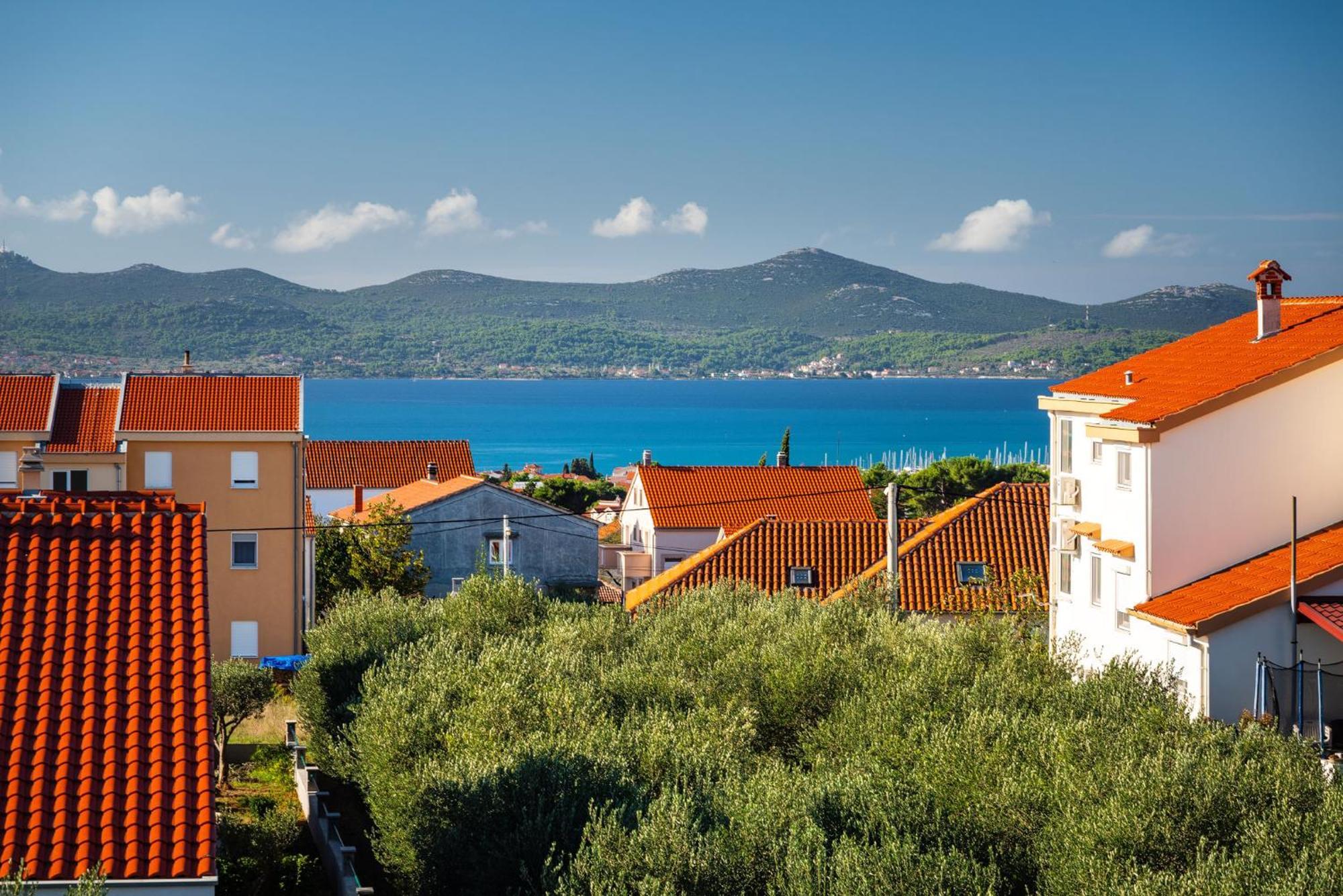 Villa Dalmatina Zadar Mit Pool Exterior photo